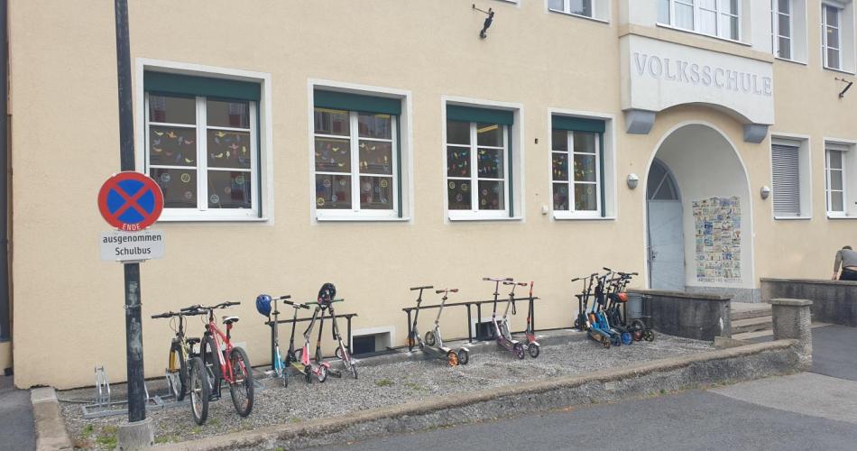 Scooter-Parkplatz