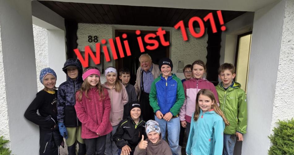 Willi ist 101